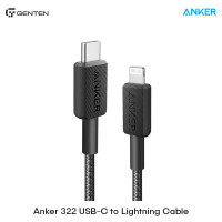 Anker 322 USB-C to Lightning Data Cable 3ft Nylon Braided